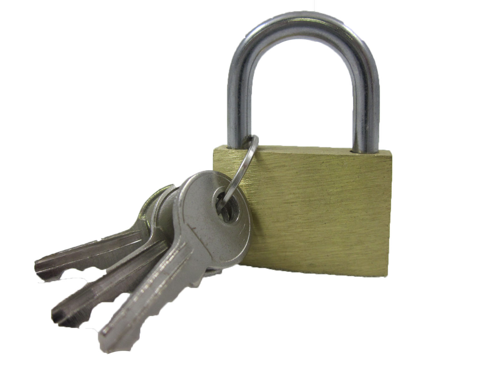 DORLOK 1' (25mm)StandardShackle Brass Padlock | Plastic Express Inc.