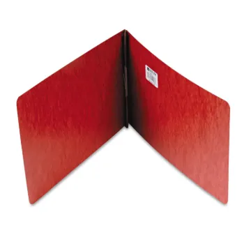Pressboard Report Cover with Tyvek Reinforced Hinge, Two-Piece Prong Fastener, 2" Capacity, 8.5 x 14