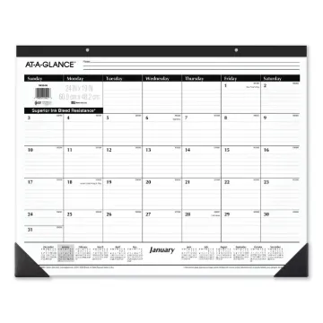 Ruled Desk Pad, 24 x 19, 2021