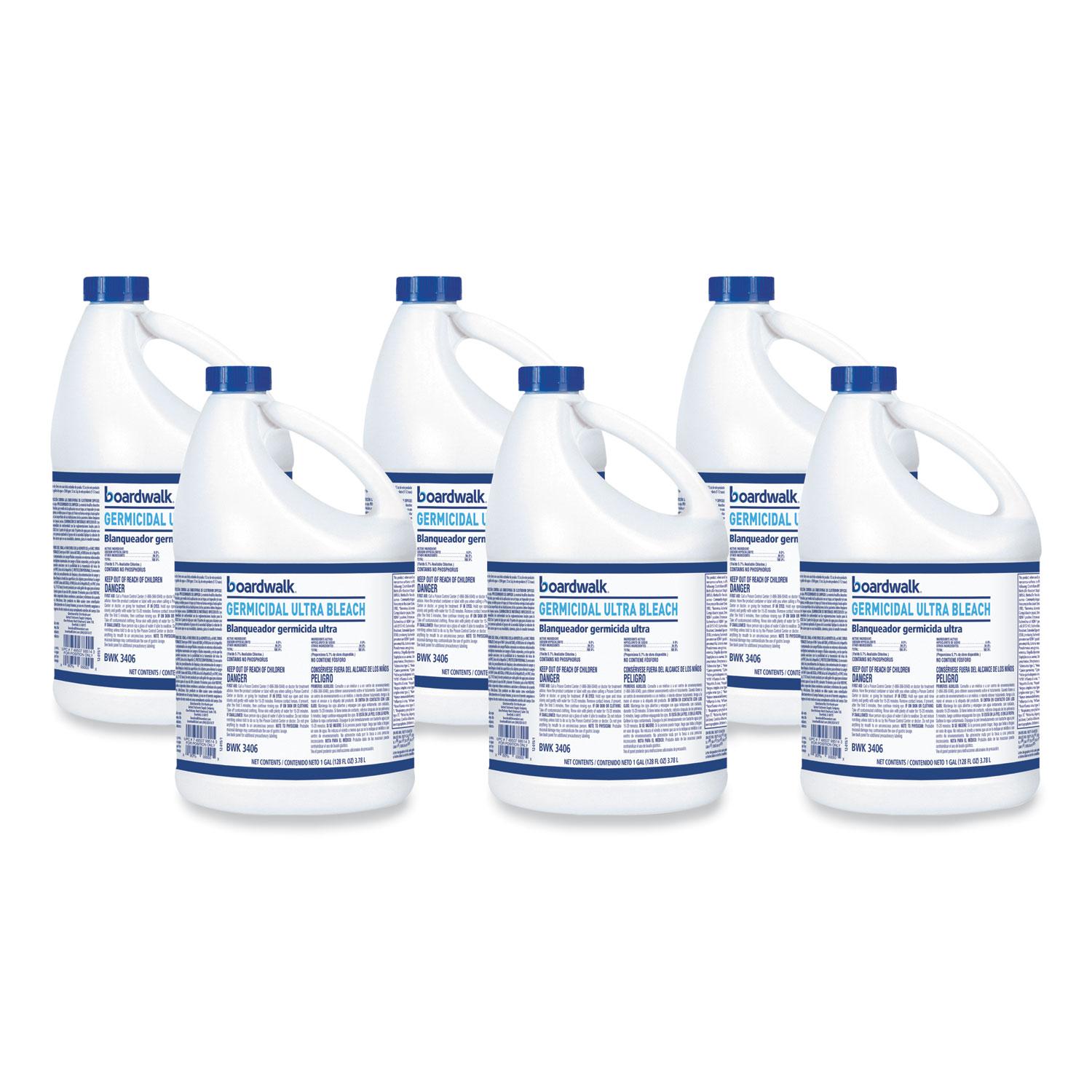Ultra Germicidal Bleach, 1 Gallon Bottle, 6/carton Plastic Express Inc.
