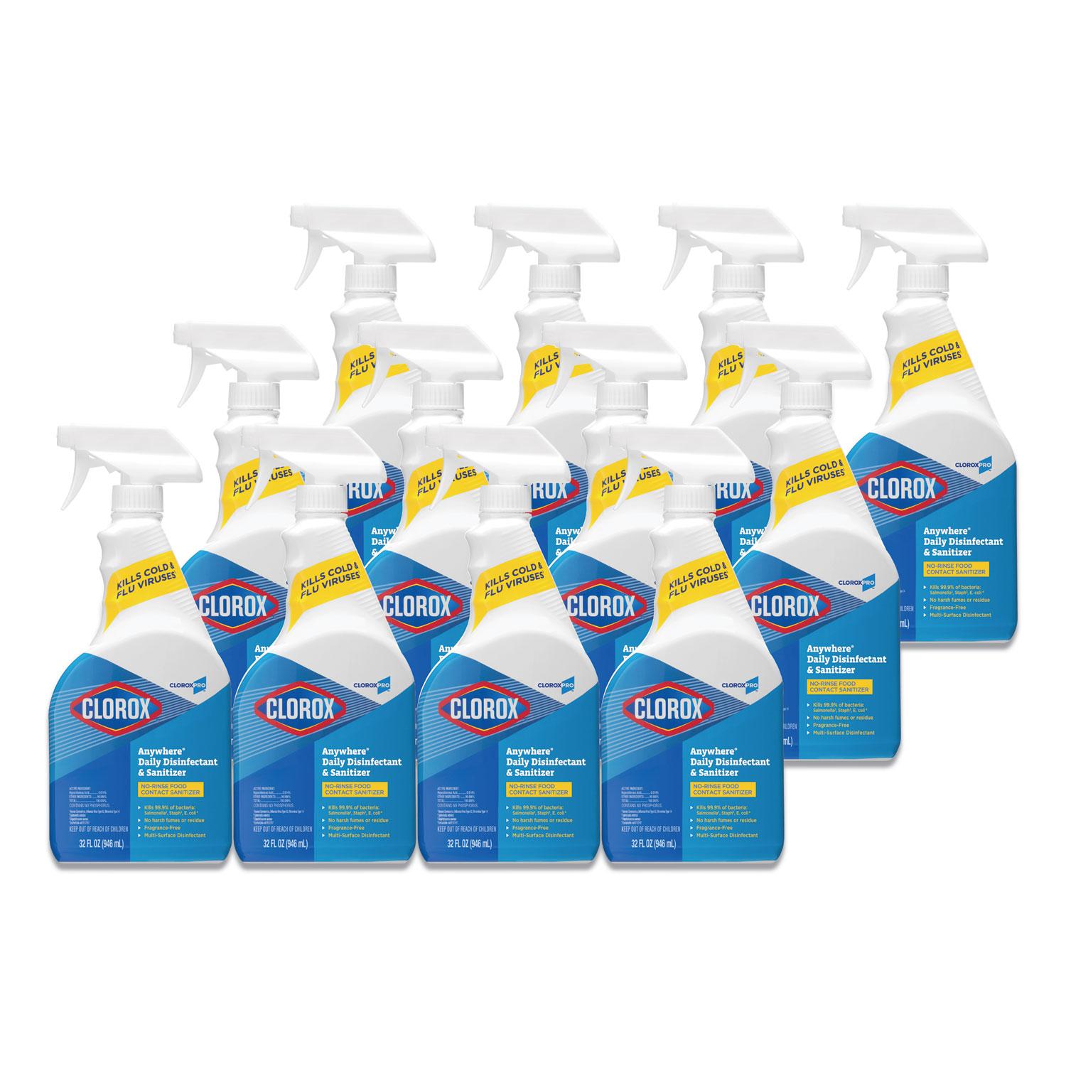 Clorox Anywhere Hard Surface Sanitizing Spray | Plastic Express Inc.