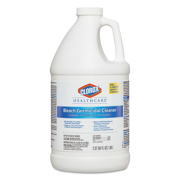 Clorox Healthcare Bleach Germicidal Cleaner Gallon | Plastic Express Inc.