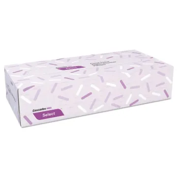 Signature Facial Tissue, 2-Ply, White, Cube, 90 Sheets/Box, 36 Boxes/Carton