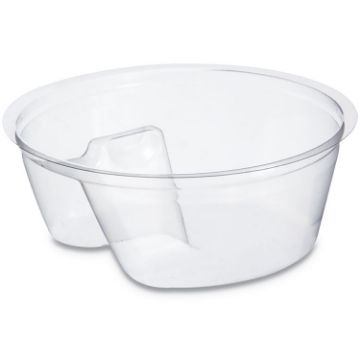 Single Compartment Cup Insert, 3 1/2 oz, Clear, 1000/Carton