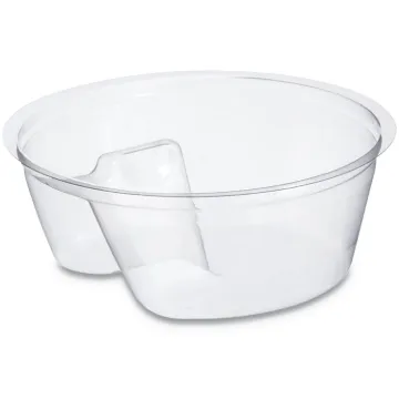 Single Compartment Cup Insert, 3 1/2 oz, Clear, 1000/Carton