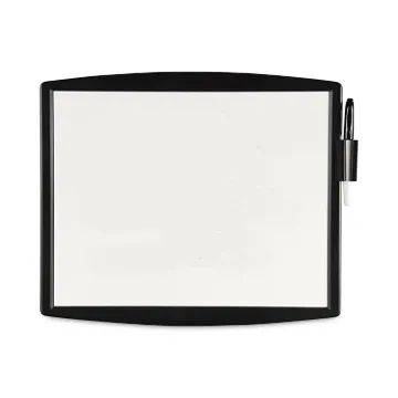 Partition Additions Dry Erase Board, 15 3/8 x 13 1/4, Dark Graphite Frame