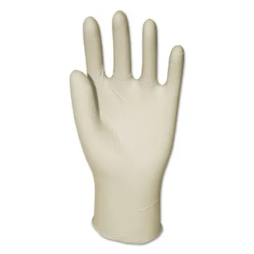 Latex General-Purpose Gloves, Powder-Free, Natural, Large, 4.4 mil, 1000/Carton