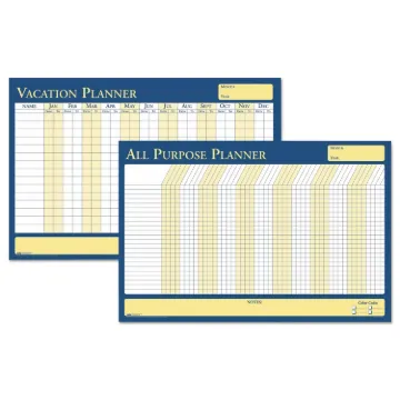 100% Recycled All-Purpose/Vacation Plan-A-Board Planning Board, 36 x 24 (MINIMUM ORDER QUANTITY IS 6