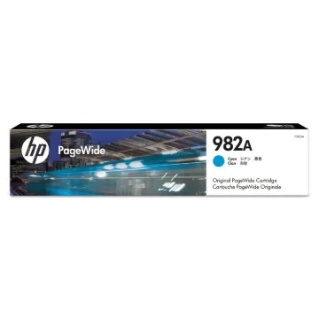 HP 982A, (T0B23A) Cyan Original PageWide Cartridge
