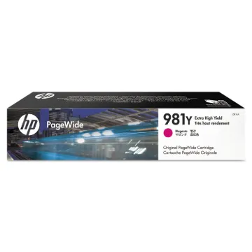 HP 981Y, (L0R14A) Extra High Yield Magenta Original PageWide Cartridge