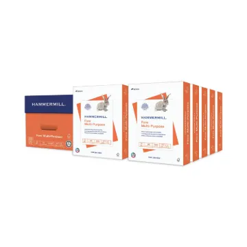 Fore Multipurpose Print Paper, 96 Bright, 24 lb, 8.5 x 11, White, 500 Sheets/Ream, 10 Reams/Carton