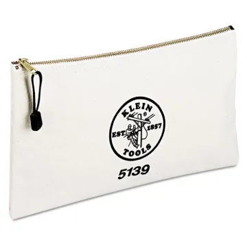 513 Zipper Bag, Canvas Tool Pouch 12.5 x 7 x 4.25-Inch