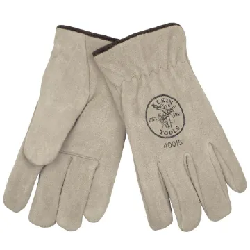 400 Lined Drivers Gloves, Suede Cowhide, X-Large