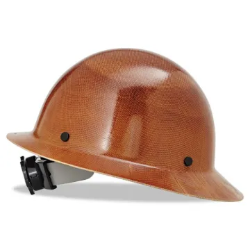 HAT SAFETY FULL BRIM NAT TAN