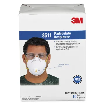 Particulate Respirator with 3M Cool Flow Exhalation Valve, 10/Box