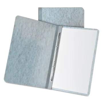 Heavyweight PressGuard and Pressboard Report Cover w/ Reinforced Side-Hinge, 2-Prong Metal Fastener,