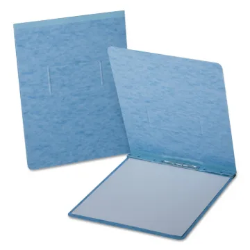 PressGuard Report Cover with Reinforced Top Hinge, Two-Prong Metal Fastener, 2`` Capacity, 8.5 x 11,
