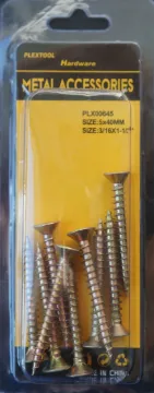 Screws Wood (ChipBoard) Gold Flat Head - Phillips