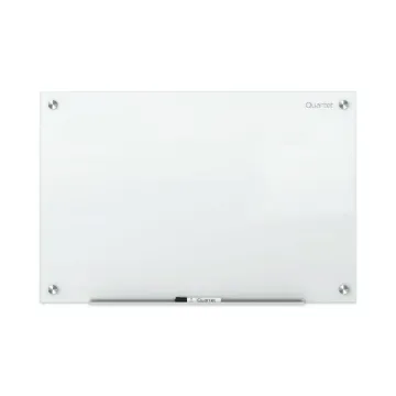 Infinity Magnetic Glass Marker Board, 36 x 24, White (MINIMUM ORDER QUANTITY IS 1 CT OR 1 EA)