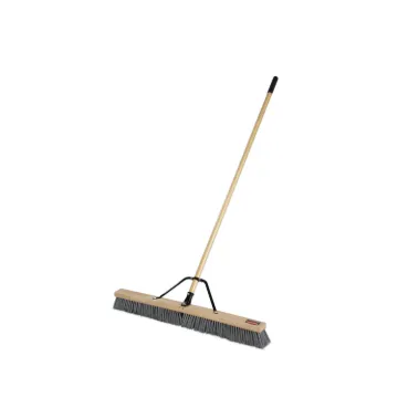 Rubbermaid Commercial Poly Bristle Medium Push Broom