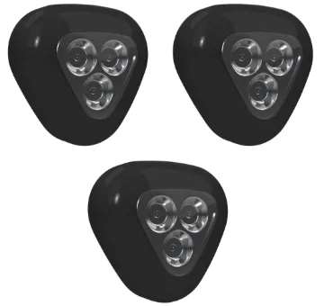 Triangle Mini LED Touch Lights (3 Pack)