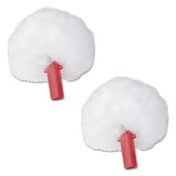 ErgoToilet Bowl Brush Replacement Swab Head, White