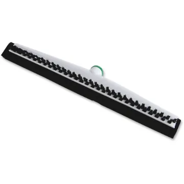 Sanitary Brush w/Squeegee, 22" Brush, 4" Handle