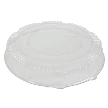 Caterline Dome Lids, 18" Diameter x 2.75"h, Clear, 25/Carton