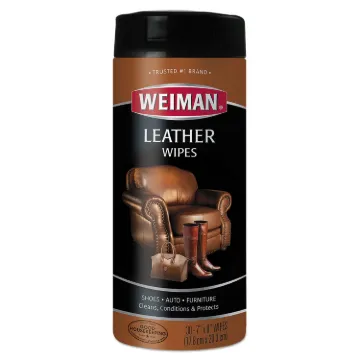 Weiman Products Leather Wipes