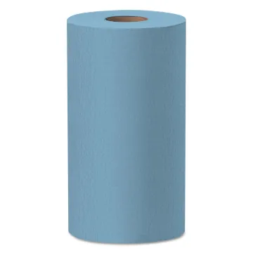X60 Cloths, Small Roll, 19 3/5 x 13 2/5, Blue, 130/RL, 6 RL/CT