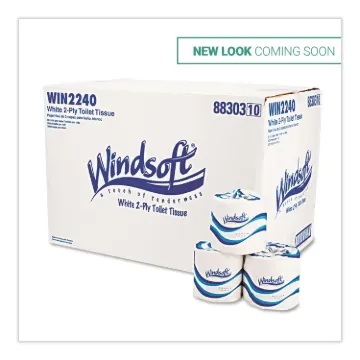 Bath Tissue, Septic Safe, 2-Ply, White, 4 x 3.75, 500 Sheets/Roll, 96 Rolls/Carton