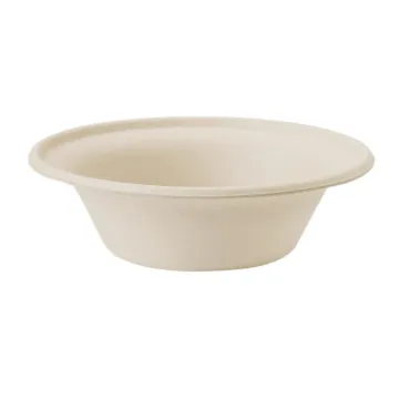 Fiber Bowls, 11 oz, 6" Diameter x 1.7"h, Natural, 1,000/Carton