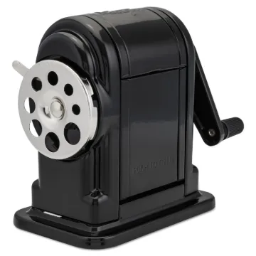 Ranger 55 Classroom Manual Pencil Sharpener, Manual, 3.25" x 6" x 5.5", Black