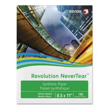 Revolution NeverTear, 5 mil, 8.5 x 11, Smooth White, 500/Ream