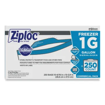 Ziploc Seal Top Gallon Freezer Bags