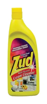 Malco ZUD 530019 Cream Cleanser, 19 oz Package, Bottle, Paste, Citrus, Floral, White
