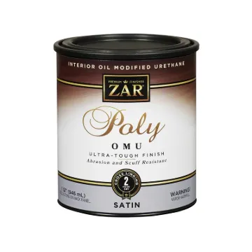 ZAR 36212 Polyurethane Paint, Liquid, Milky Clear, 1 qt, Can