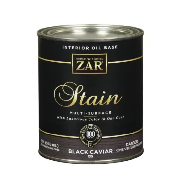 ZAR 13512 Wood Stain, Dark Brown, Liquid, 1 qt, Can
