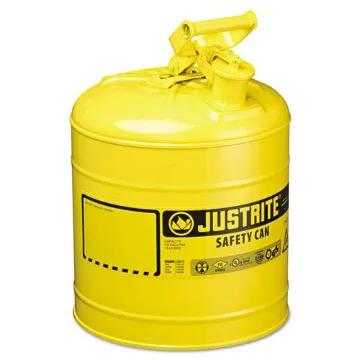 Type I Steel Safety Can, Diesel, 5 gal, Yellow