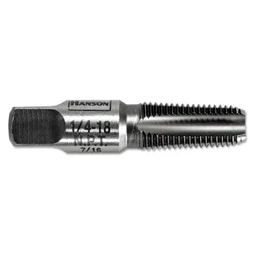 IRWIN 1903ZR Pipe Taper Tap, Tapered Point, 4 -Flute, HCS