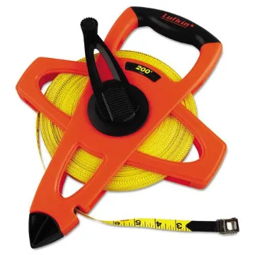 Hi-Viz Orange Reel Fiberglass Tape, 200 ft x  1/2 in, SAE, Single Sided