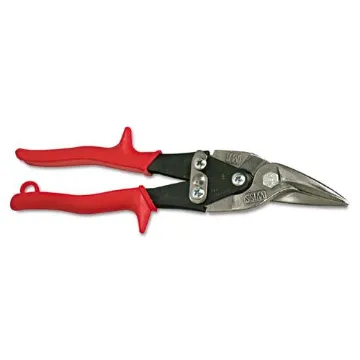 MetalMaster Snips, 1-3/8 in Cut L, Compound Action, Aviation Straight/Left Cuts
