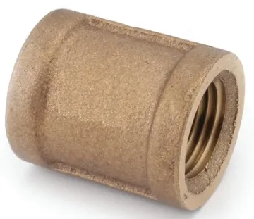 Anderson Metals 738103-06 Coupling, 3/8 in, FIPT, Brass