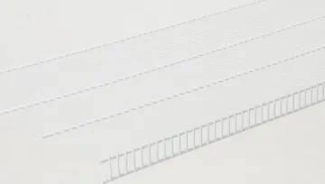 ClosetMaid 1396 Wire Shelf, 60 lb, 20 in L, 72 in W, Steel, White