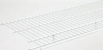ClosetMaid 1363 Shelf and Rod, 60 lb Capacity, 16 in OAW, 72 in OAD, 2 in OAH, Steel Shelving