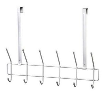 ClosetMaid 122000 Utility Hook, 6-Hook, Steel, Epoxy-Coated