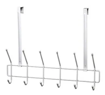 ClosetMaid 122000 Utility Hook, 6-Hook, Steel, Epoxy-Coated