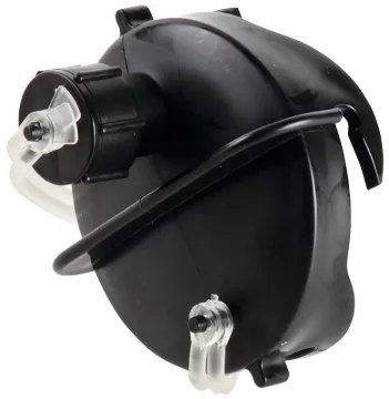 CAMCO 39463 RV Sewer Cap with Hose Connector, 3/4 in ID, Threaded, Black