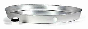 CAMCO 20830 Recyclable Drain Pan, Aluminum, For: Gas or Electric Water Heaters
