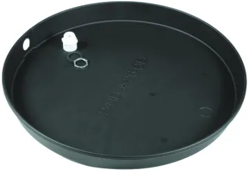 CAMCO 11260 Recyclable Drain Pan, Plastic, For: Electric Water Heaters